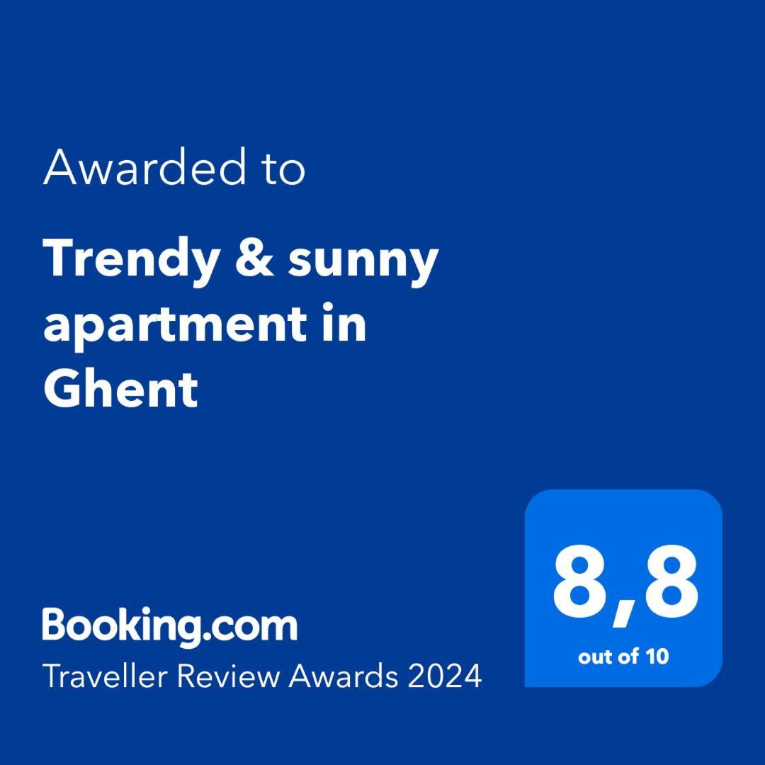Trendy & Sunny Apartment In 根特 外观 照片