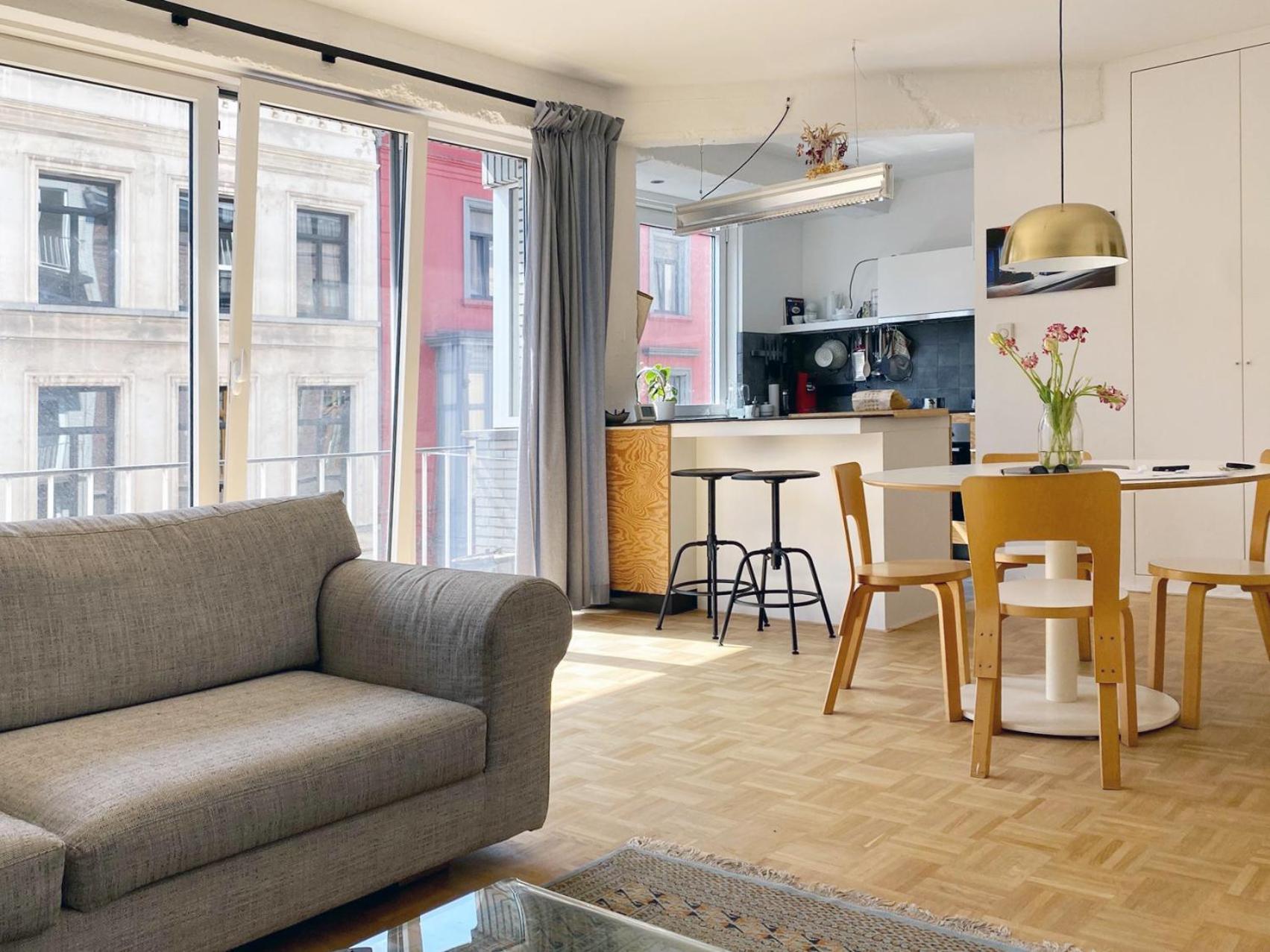 Trendy & Sunny Apartment In 根特 外观 照片
